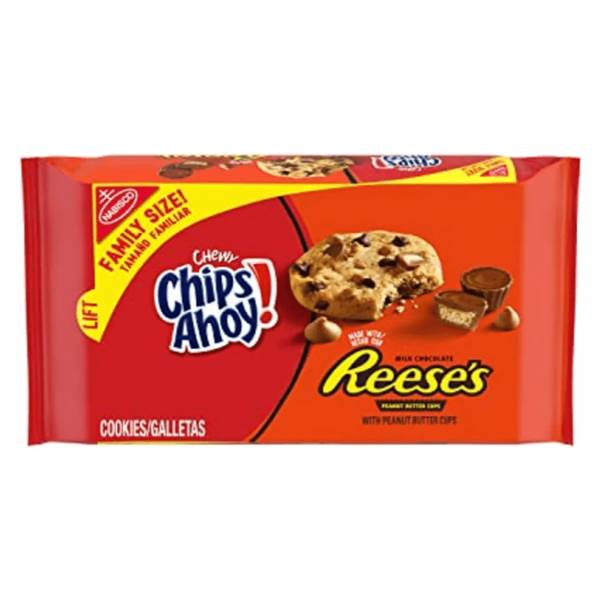 Chips Ahoy Chew Reeses Peanut Butter Imported